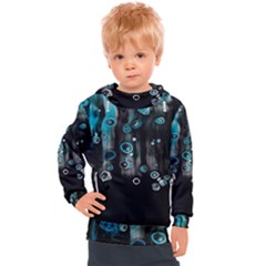 Falling Down Pattern Kids  Hooded Pullover by artworkshop