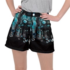 Falling Down Pattern Ripstop Shorts by artworkshop