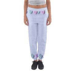 Valentine Day Heart Pattern Capsule Women s Jogger Sweatpants by artworkshop