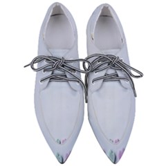 Valentine Day Heart Pattern Capsule Pointed Oxford Shoes by artworkshop