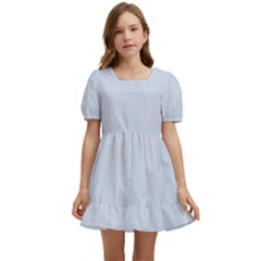 Valentine Day Heart Pattern Capsule Kids  Short Sleeve Dolly Dress