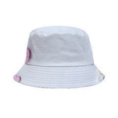 Valentine Day Heart Pattern Capsule Inside Out Bucket Hat by artworkshop