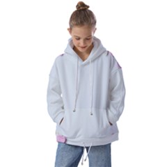 Valentine Day Heart Pattern Capsule Kids  Oversized Hoodie by artworkshop