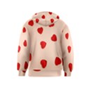 Valentine Day Pattern Logo Heart Kids  Zipper Hoodie View2