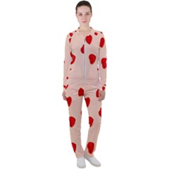 Valentine Day Pattern Logo Heart Casual Jacket And Pants Set by artworkshop