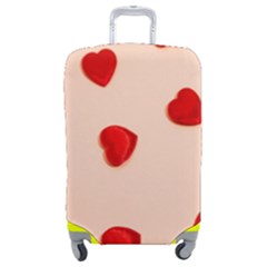 Valentine Day Pattern Logo Heart Luggage Cover (medium) by artworkshop