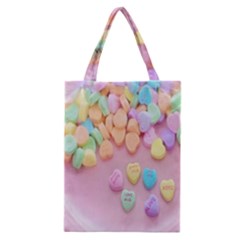 Valentine Day Heart Capsule Classic Tote Bag