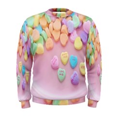 Valentine Day Heart Capsule Men s Sweatshirt by artworkshop