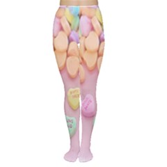 Valentine Day Heart Capsule Tights by artworkshop