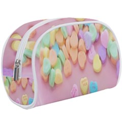 Valentine Day Heart Capsule Make Up Case (large) by artworkshop