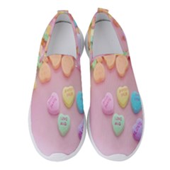 Valentine Day Heart Capsule Women s Slip On Sneakers by artworkshop