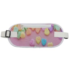 Valentine Day Heart Capsule Rounded Waist Pouch by artworkshop