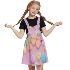 Valentine Day Heart Capsule Kids  Apron Dress by artworkshop