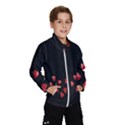 Valentine Day Heart Flower Kids  Windbreaker View1