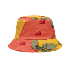 Valentine Day Heart Flower Gift Bucket Hat by artworkshop