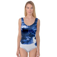 Moving Water And Ink Princess Tank Leotard  by artworkshop