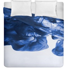 Moving Water And Ink Duvet Cover Double Side (king Size) by artworkshop