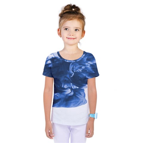 Moving Water And Ink Kids  One Piece Tee by artworkshop