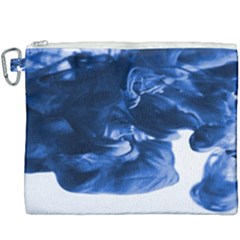 Moving Water And Ink Canvas Cosmetic Bag (xxxl) by artworkshop