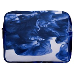 Moving Water And Ink Make Up Pouch (large) by artworkshop