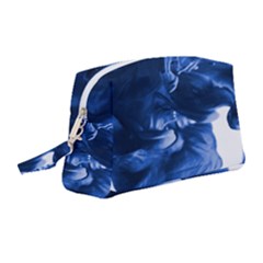 Moving Water And Ink Wristlet Pouch Bag (medium) by artworkshop