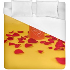 Valentine Day Heart Love Potion Duvet Cover (king Size) by artworkshop