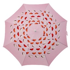 Lolly Candy  Valentine Day Straight Umbrellas by artworkshop