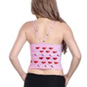 Lolly Candy  Valentine Day Spaghetti Strap Bra Top View2