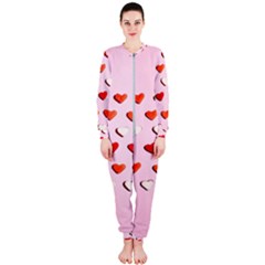 Lolly Candy  Valentine Day Onepiece Jumpsuit (ladies) by artworkshop