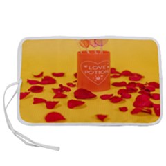 Valentine Day Heart Love Potion Pen Storage Case (s) by artworkshop