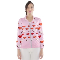 Lolly Candy  Valentine Day Women s Windbreaker by artworkshop