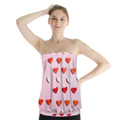 Lolly Candy  Valentine Day Strapless Top by artworkshop