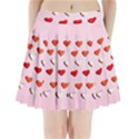 Lolly Candy  Valentine Day Pleated Mini Skirt View1