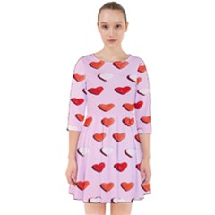 Lolly Candy  Valentine Day Smock Dress by artworkshop