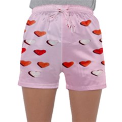 Lolly Candy  Valentine Day Sleepwear Shorts by artworkshop