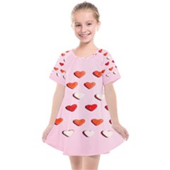 Lolly Candy  Valentine Day Kids  Smock Dress by artworkshop