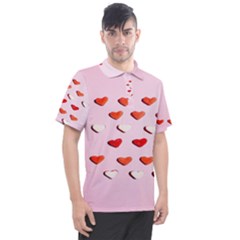 Lolly Candy  Valentine Day Men s Polo Tee by artworkshop