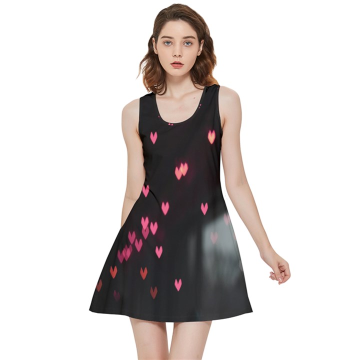 Love Valentine s Day Inside Out Reversible Sleeveless Dress