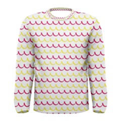 Pattern Waves Men s Long Sleeve Tee by artworkshop