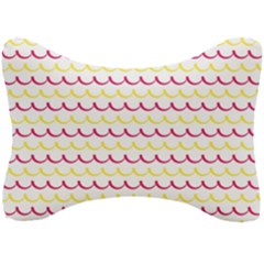 Pattern Waves Seat Head Rest Cushion by artworkshop