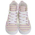 Pattern Waves Kids  Hi-Top Skate Sneakers View1