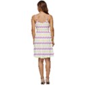 Pattern Waves V-Neck Pocket Summer Dress  View4