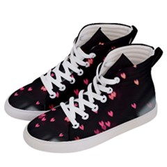 Love Valentine s Day Men s Hi-top Skate Sneakers by artworkshop