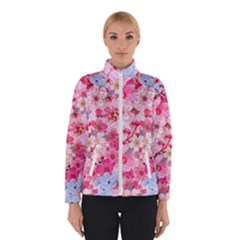 Angelica Floral  Women s Bomber Jacket by PollyParadiseBoutique7