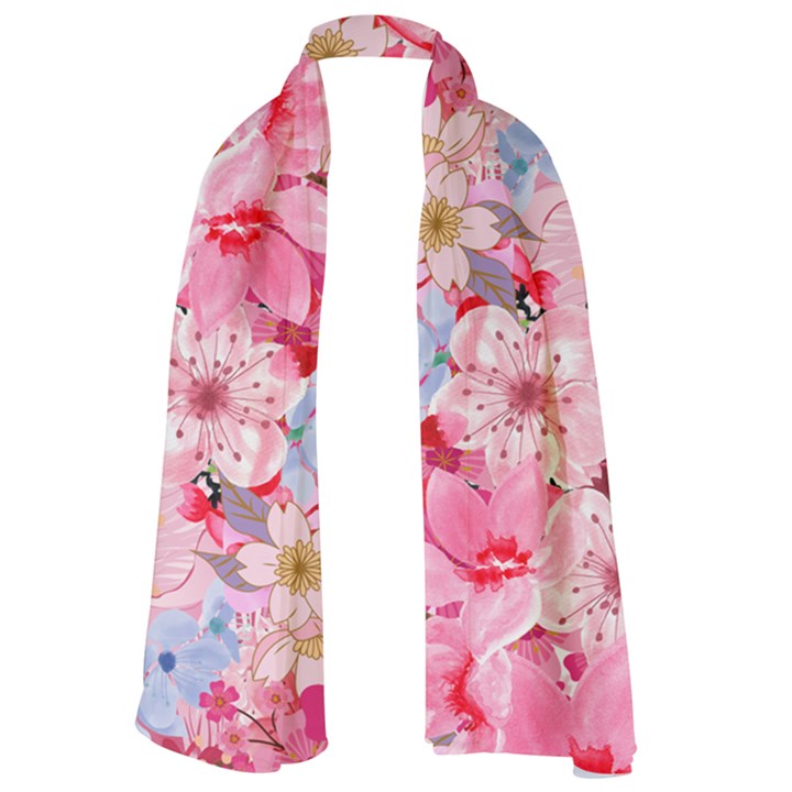 Angelica Floral  Lightweight Scarf 