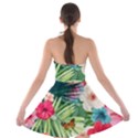 Tropical Summer  Strapless Bra Top Dress View2