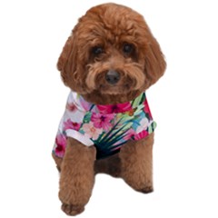 Tropical Summer  Dog T-shirt by PollyParadiseBoutique7