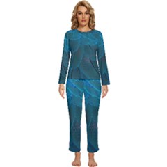 Beautiful Plumage Womens  Long Sleeve Lightweight Pajamas Set by artworkshop