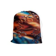 Copper Glow Drawstring Pouch (large) by artworkshop