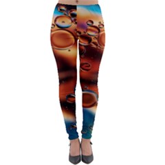 Copper Glow Lightweight Velour Leggings by artworkshop